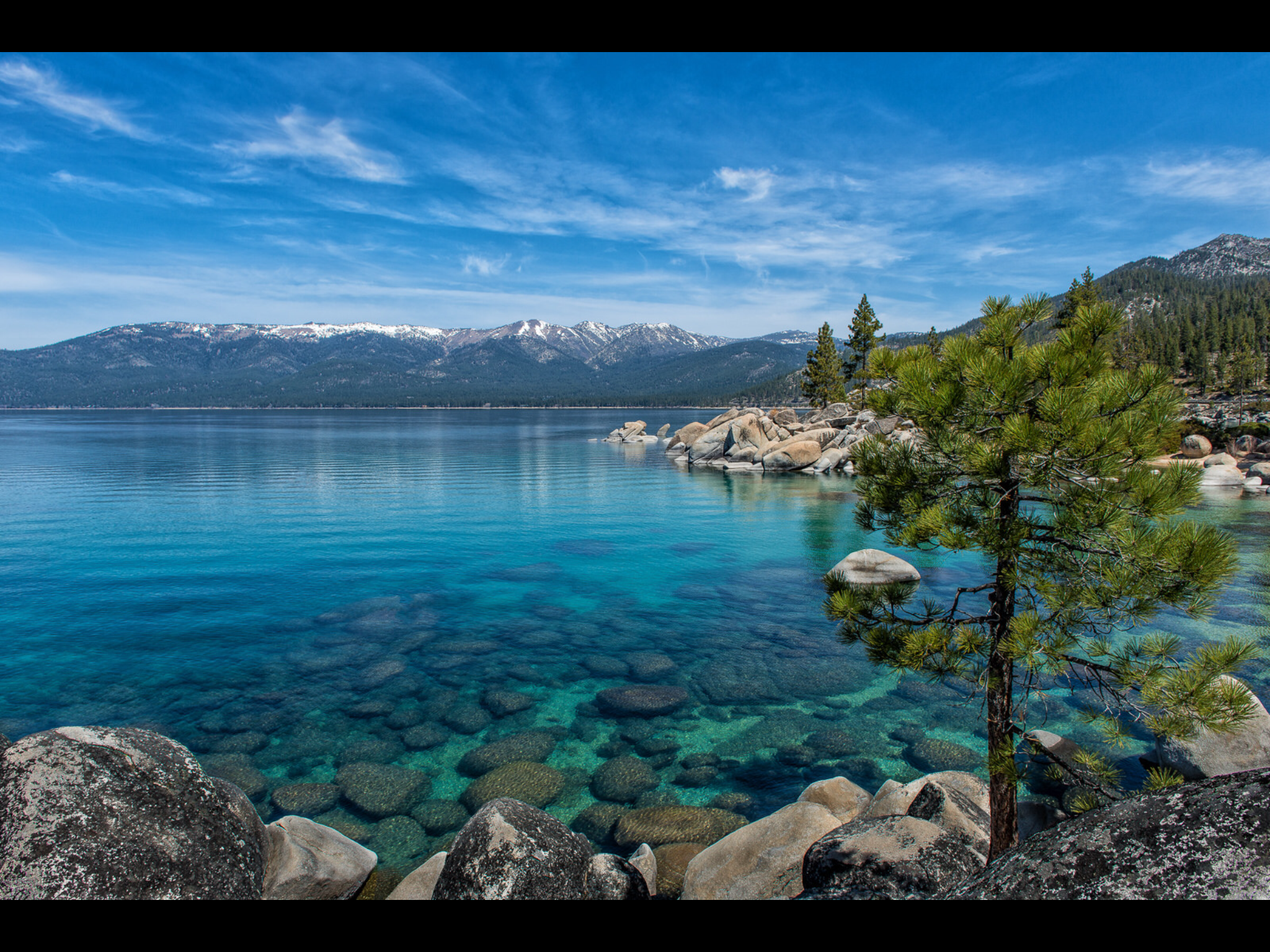 Озеро Тахо штат Калифорния