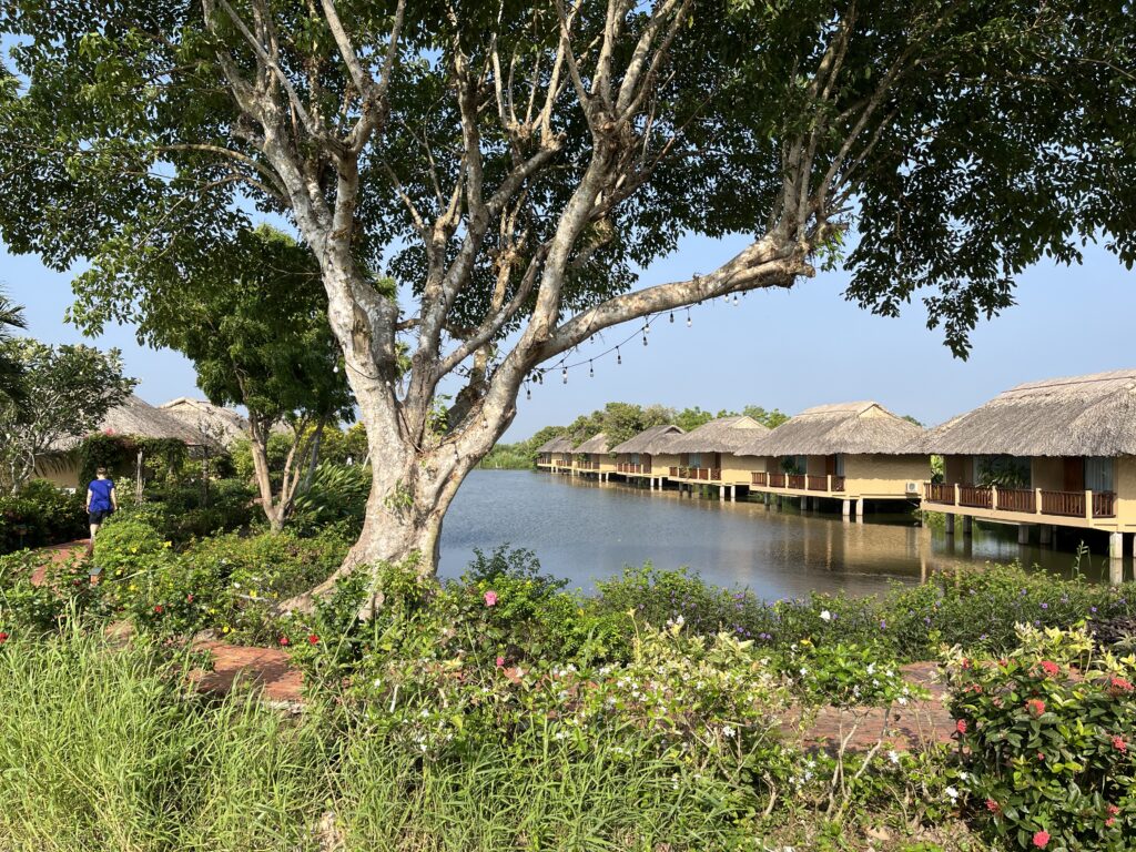 Stedet hvor vi boede de første 2 dage