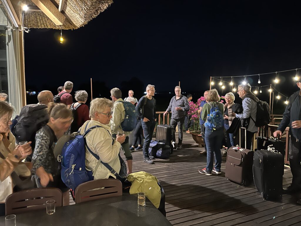 Lige ankommet til Mekong River Site Lodge